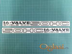 HONDA SOHC 16V nalepnice za auto